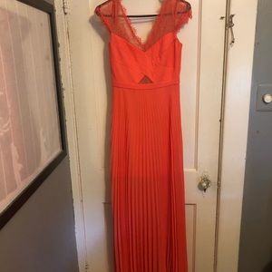 Pink BCBG formal dress